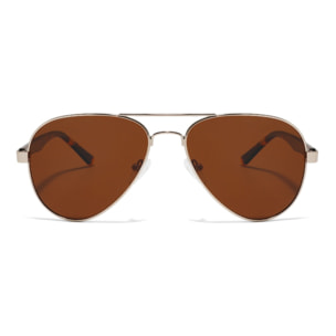 Gafas de Sol Feler 8513-2 Polarizadas de Metal Unisex 57 mm
