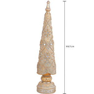 Cono con strass - Pezzi 1 - ORO - Bianchi Dino SpA