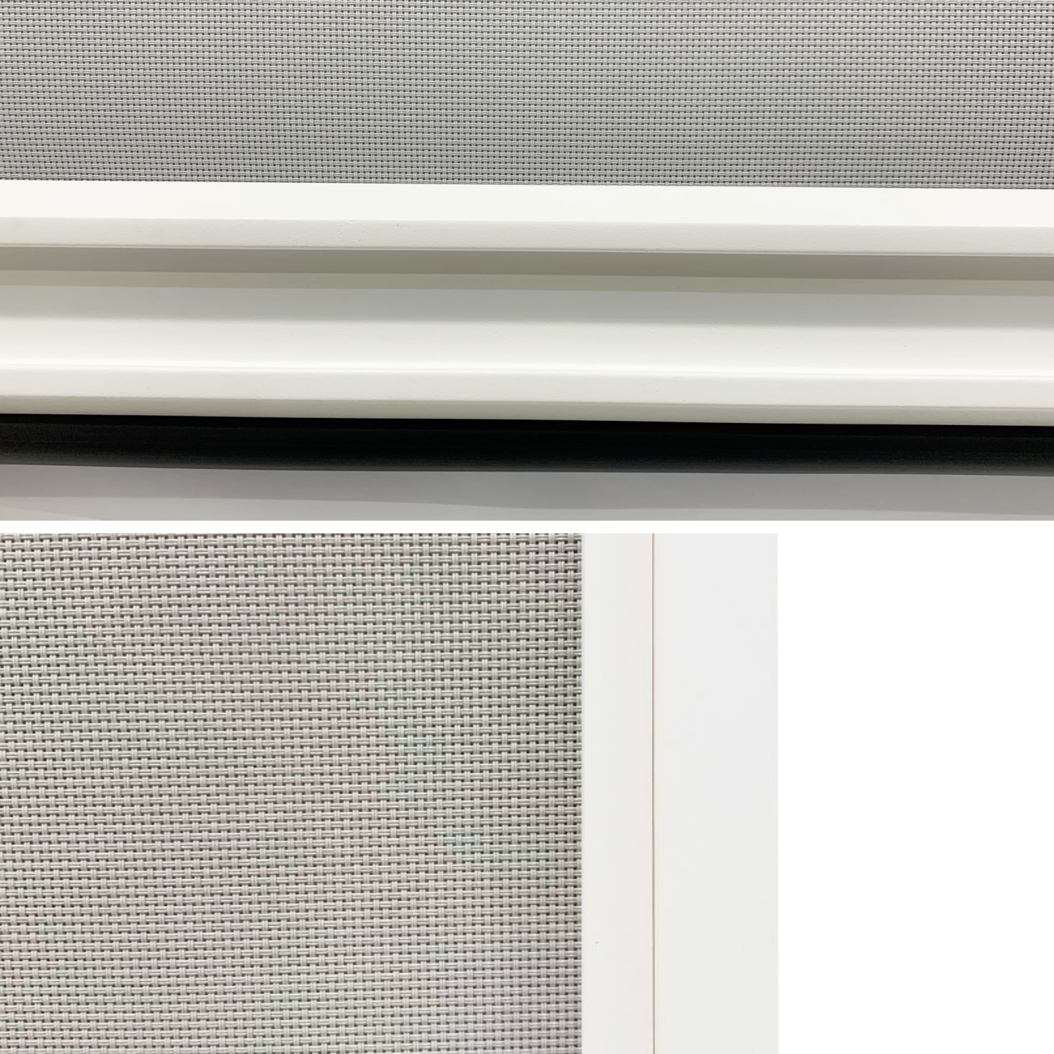 Store blanc pour pergola bioclimatique – Triomphe – 3x4 m. aluminium et textilène