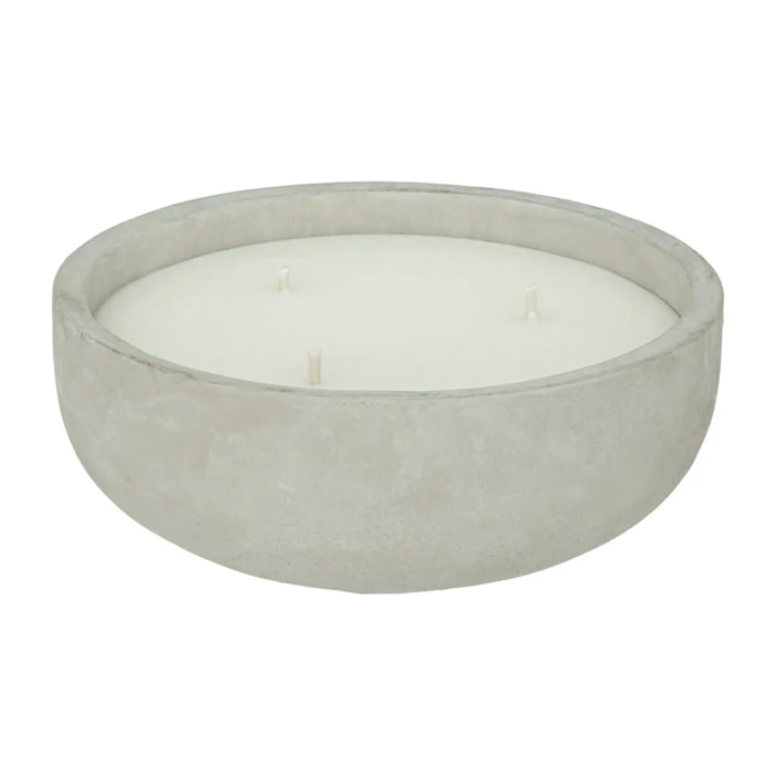 Bougie "Ely" 1600g citronnelle pot en ciment