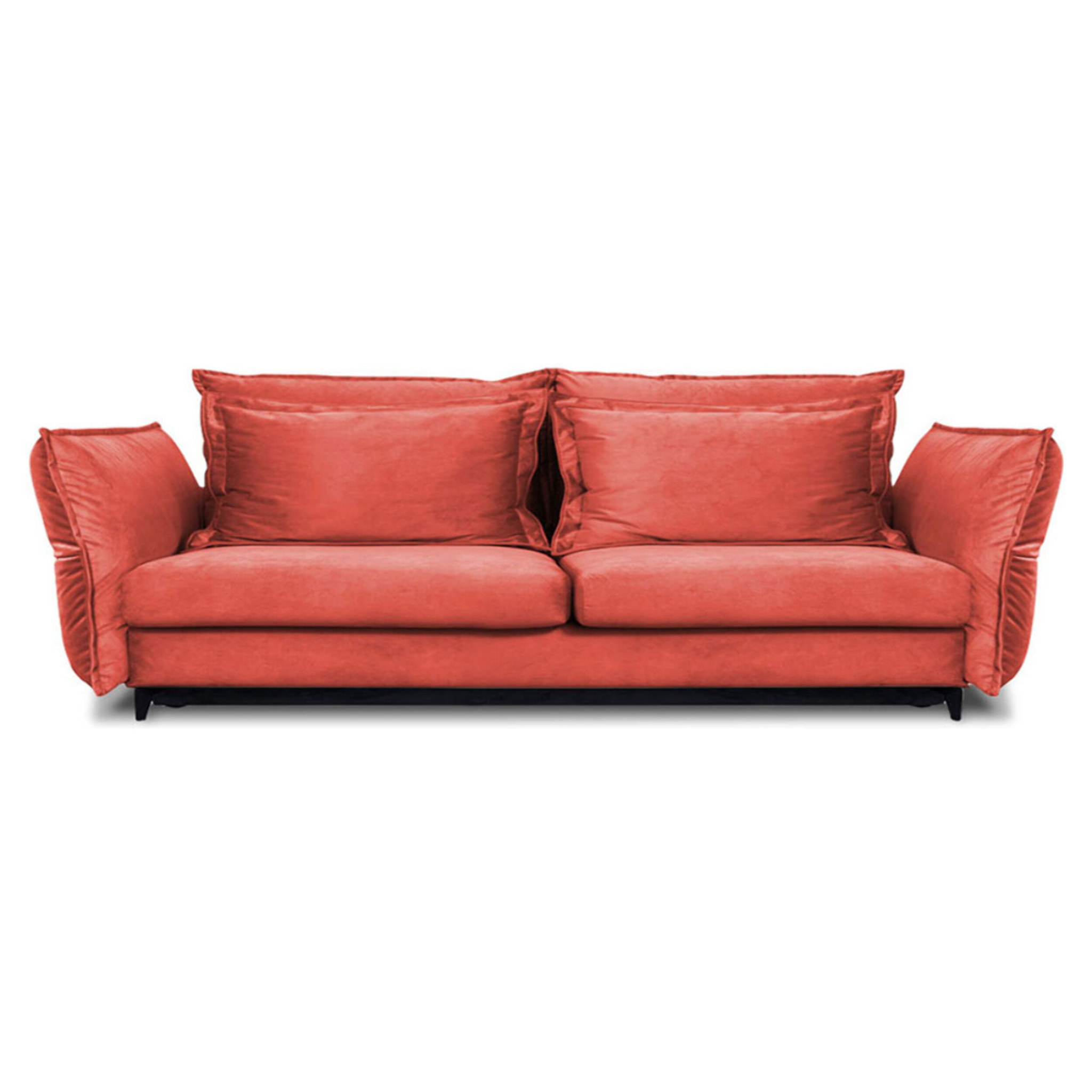 Canapé Velours droit Verduro - 4 Places