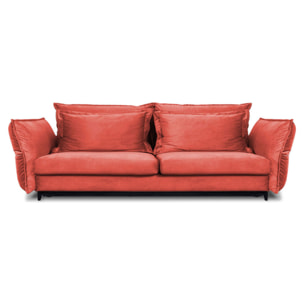 Canapé Velours droit Verduro - 4 Places