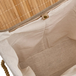 Panier à linge Stemy 100L blanc