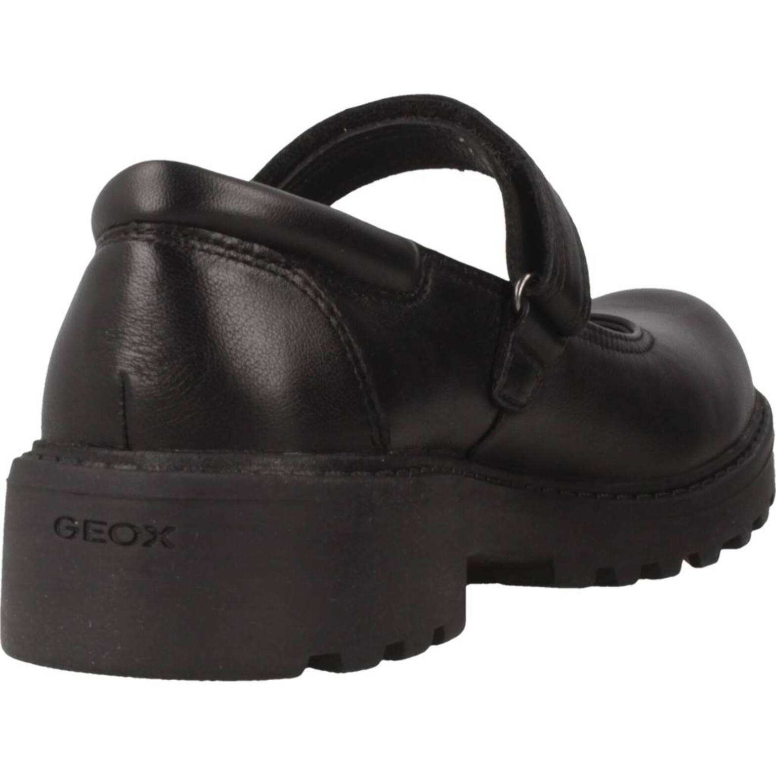 Colegiales Niña de la marca GEOX  modelo J CASEY GIRL NEGRO