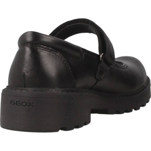 Colegiales Niña de la marca GEOX  modelo J CASEY GIRL NEGRO
