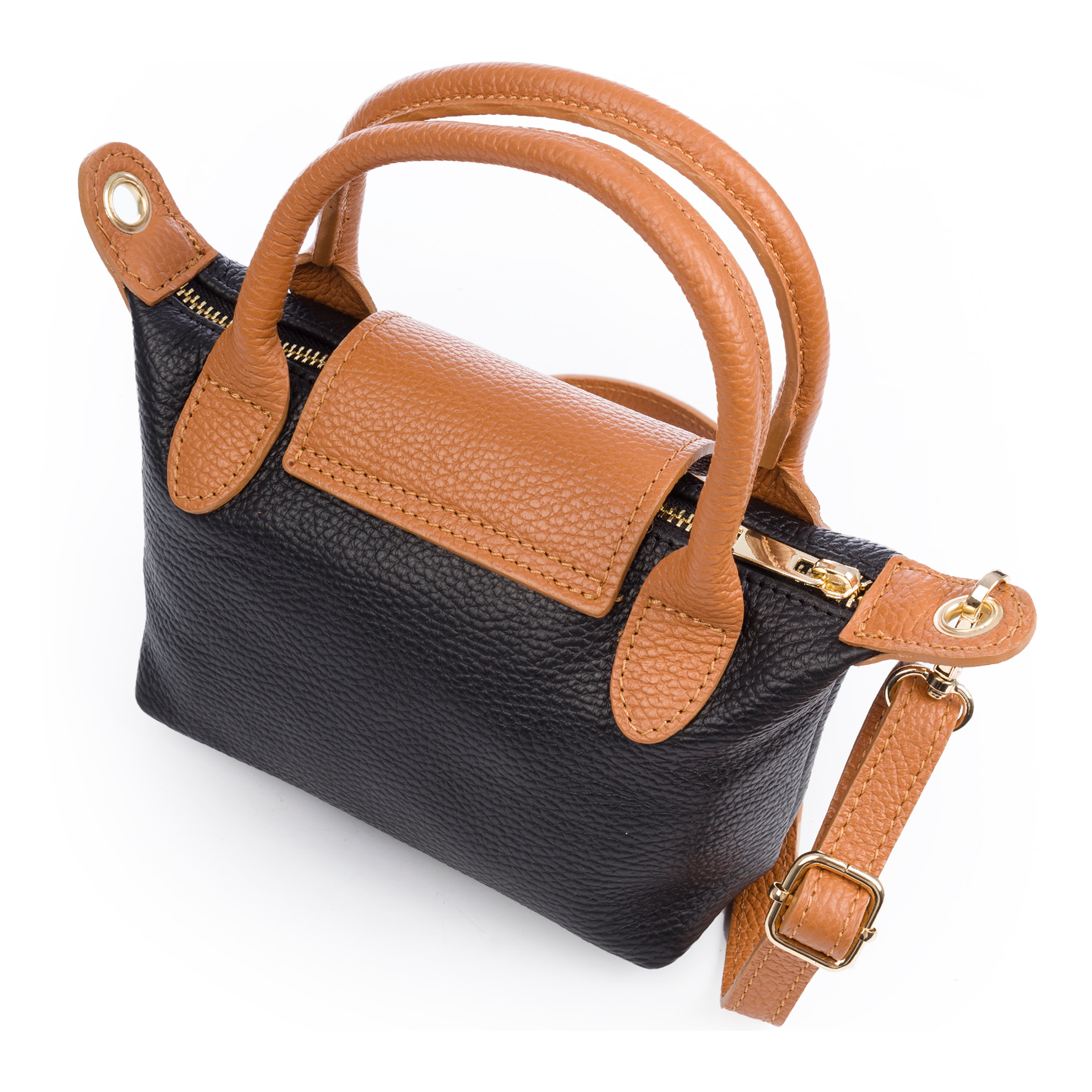 Baucina Borsa a mano Donna. Pelle autentica Dollaro.