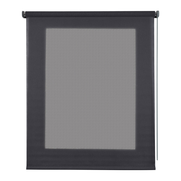 Estor enrollable Traslúcido LIGHT Gris oscuro