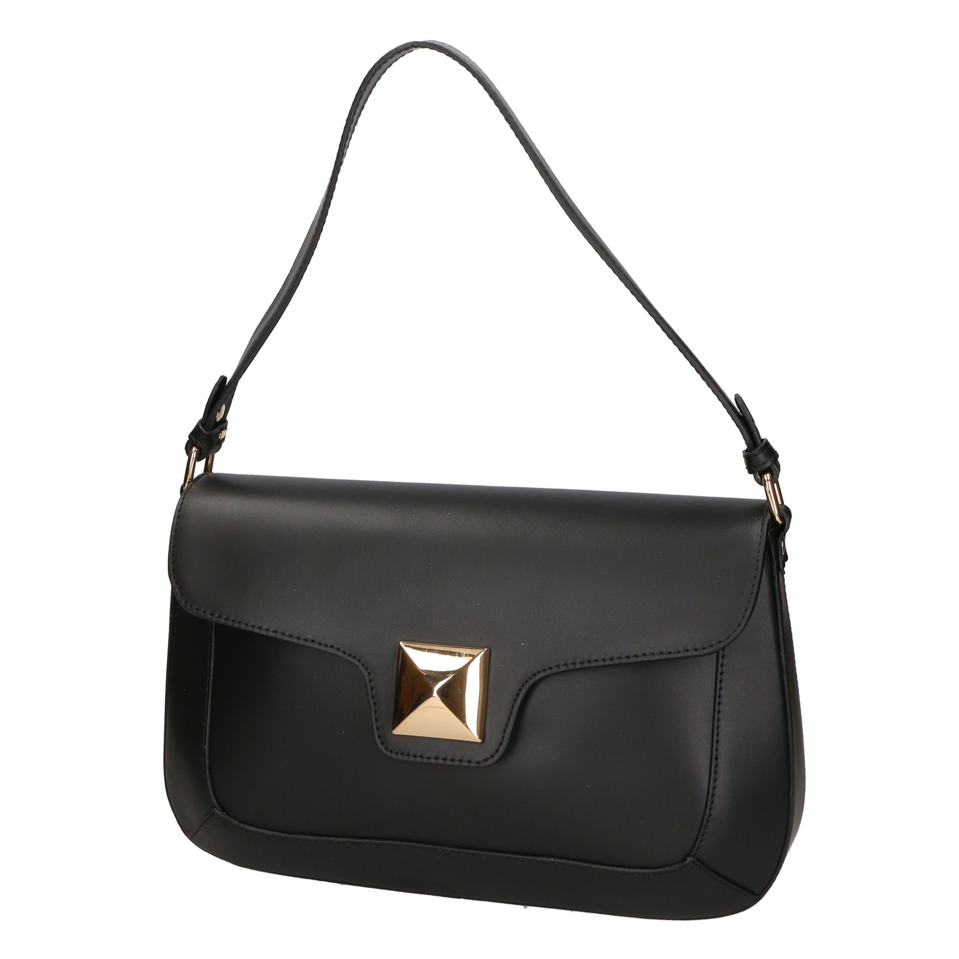 Borsa a spalla da donna - Modello Astrea - 100% pelle - 31.0 x 19.0 x 5.0 cm