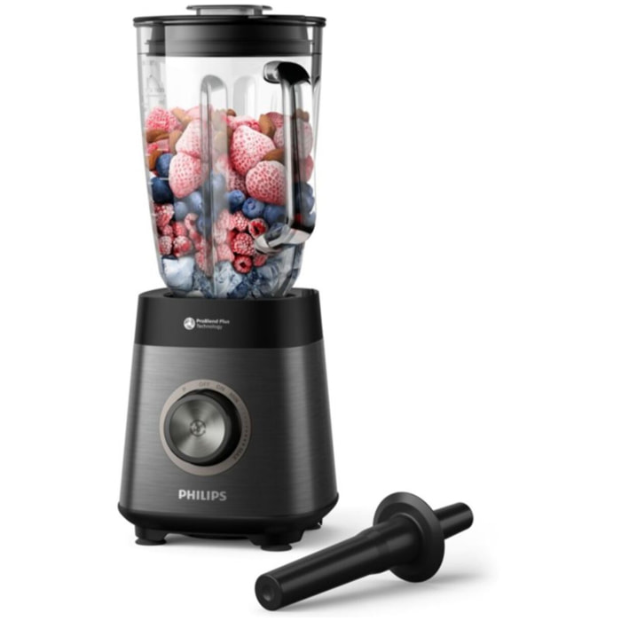 Blender PHILIPS HR3040/00 Blender mixeur métal Série 5000 2L, 1200W
