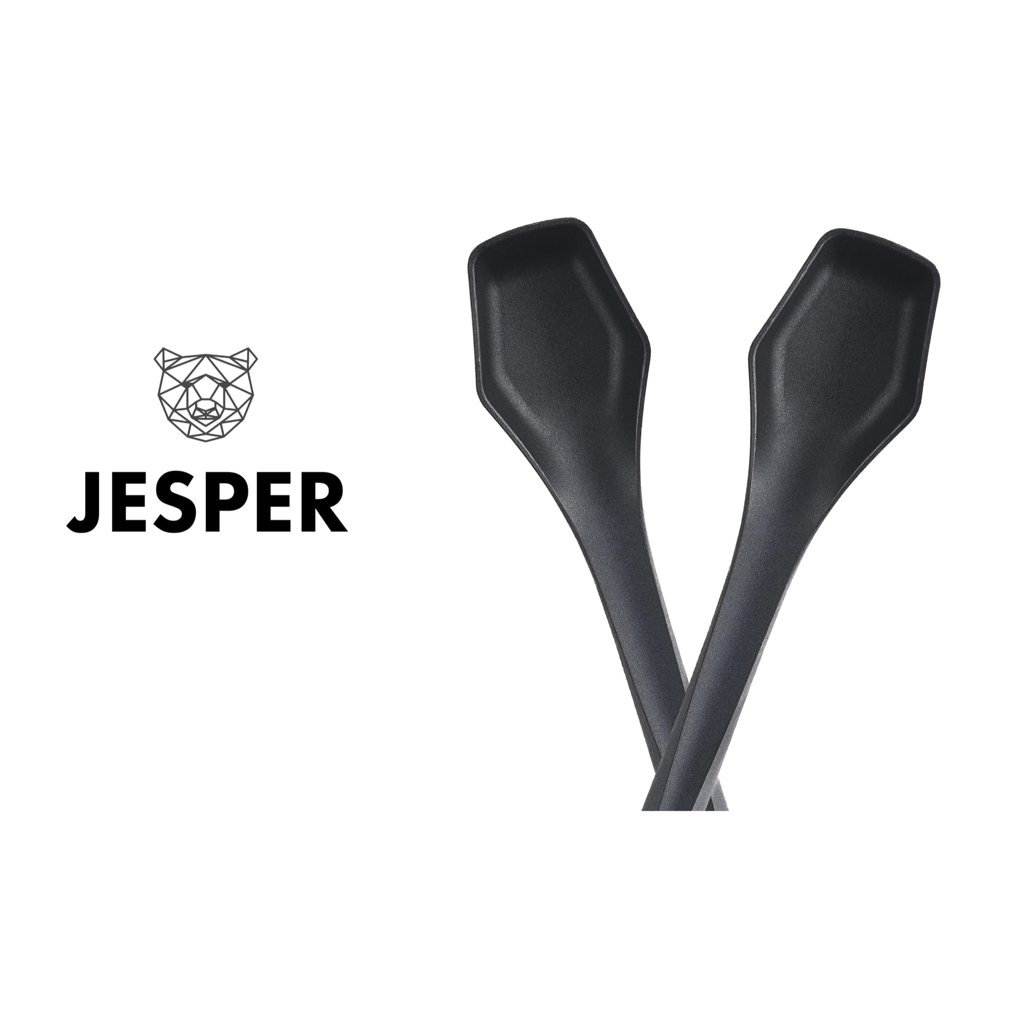 Couverts à salade en thermoplastique JESPER