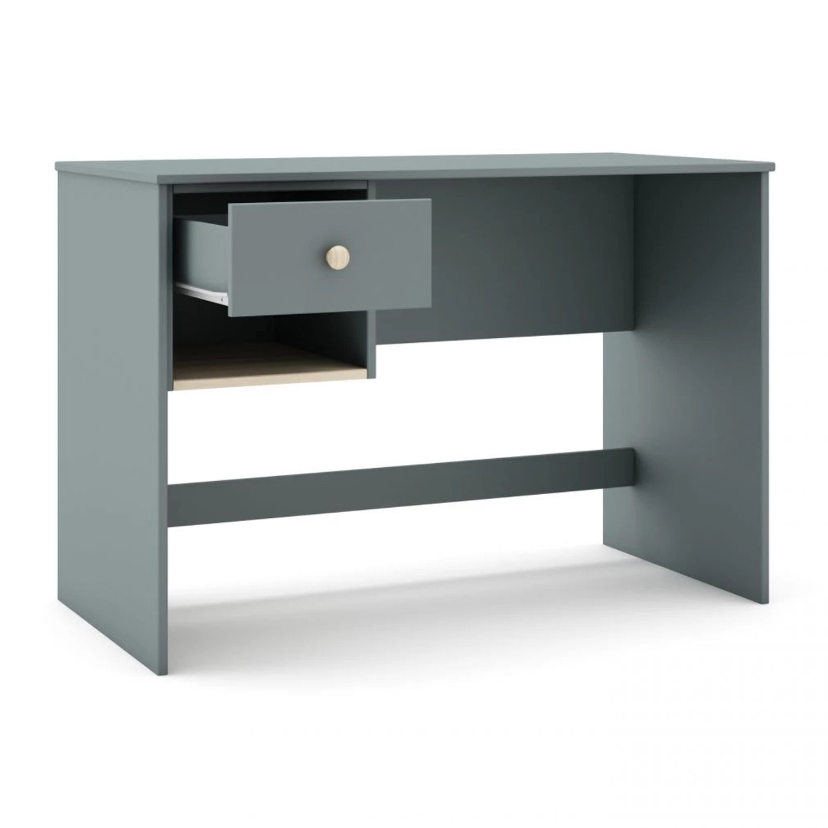 Mesa de escritorio Misty Breeze Verde Salvia - Oak Soft