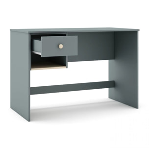 Mesa de escritorio Misty Breeze Verde Salvia - Oak Soft