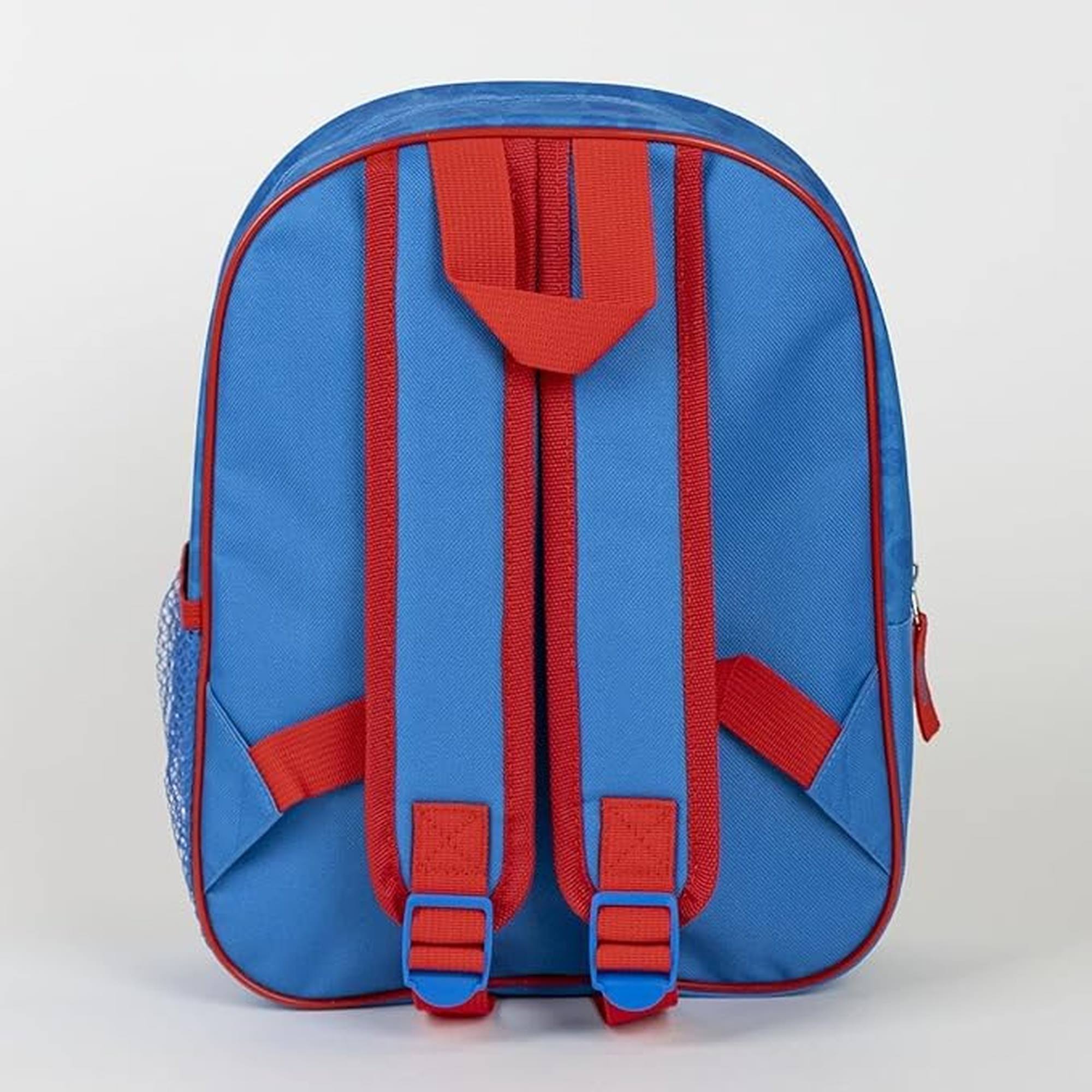 Paw patrol 3d, mochila infantil de la patrulla canina unisex niños, azul, pequeña