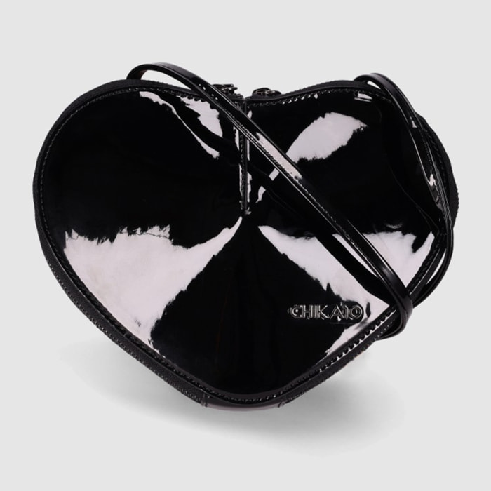 Bolso - Negro - Medida: 22 cm x 19 cm x 2 cm