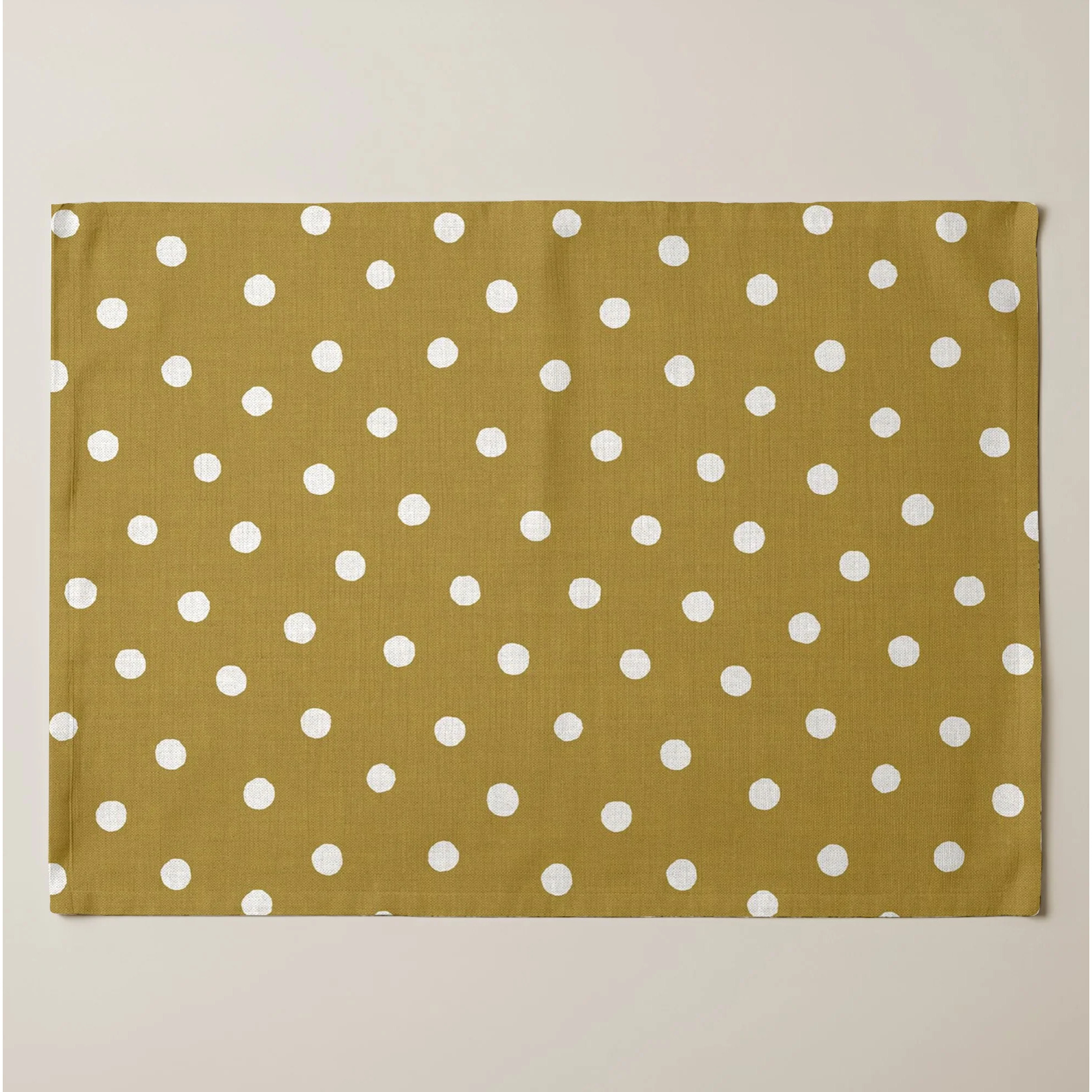 Lot de 2 sets de table individuels résinés 0120-174 100% coton 45x35 cm