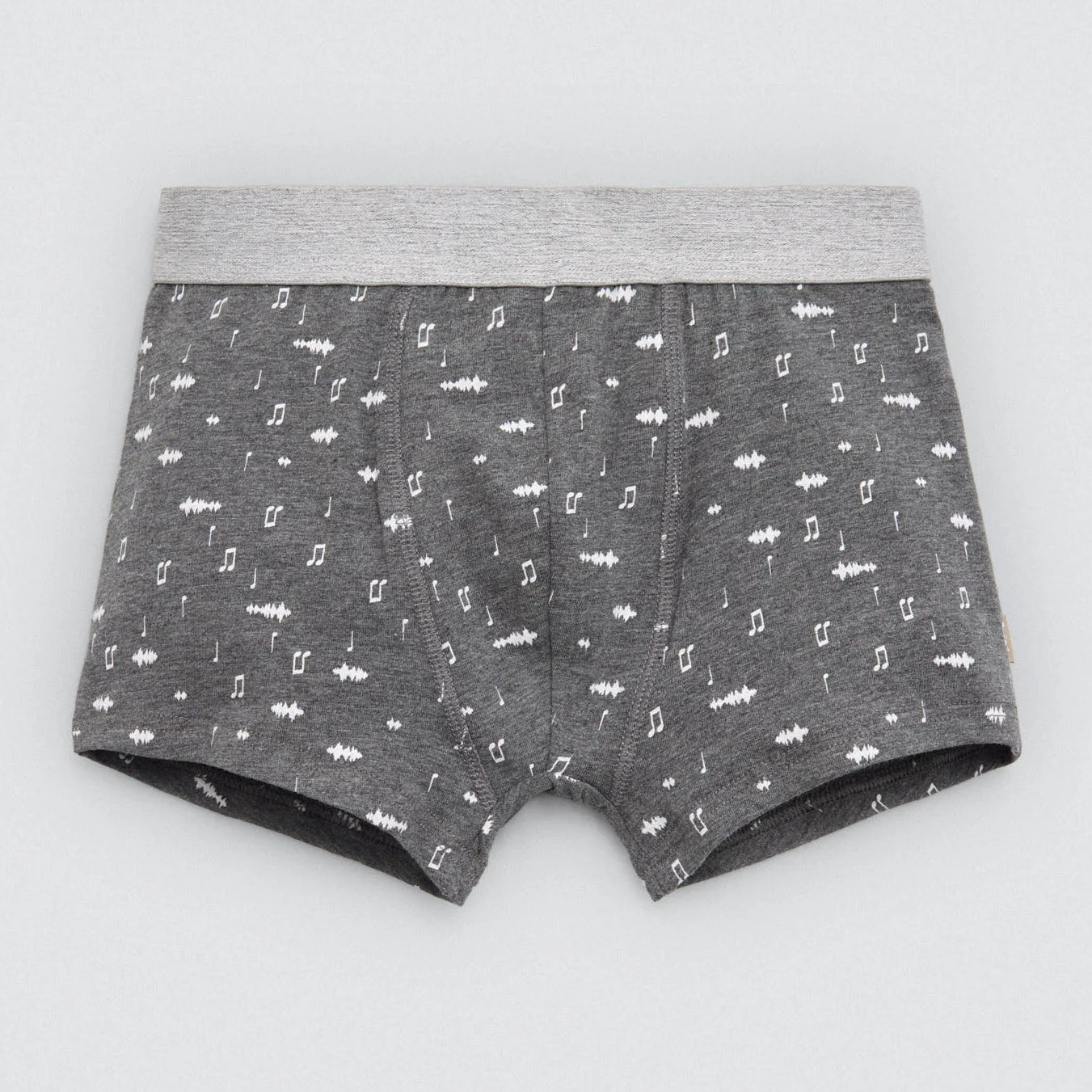 Confezione da 2 boxer da bambino con note musicali