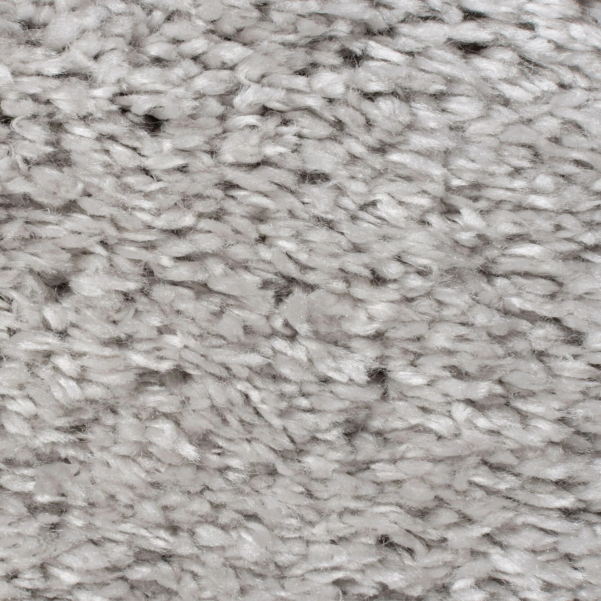 Tapis rond SHAGGY Gris