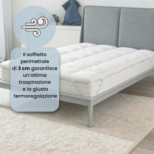 TOPPER FANCY TRAPUNTATO CON ELASTICI