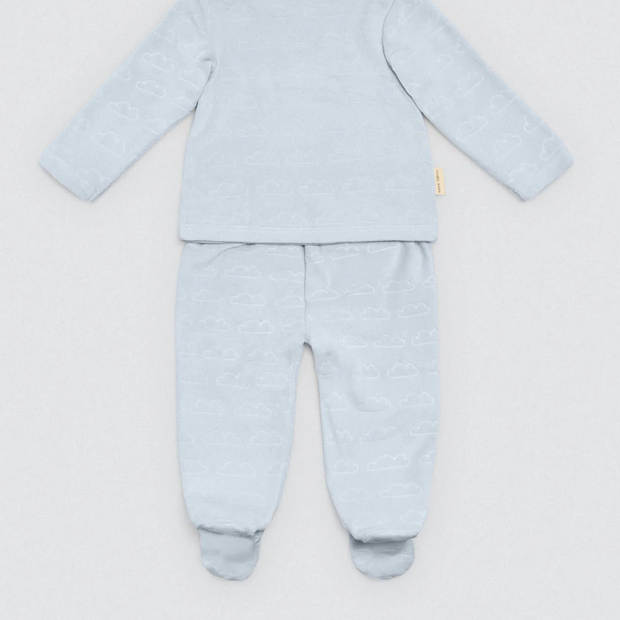 Set t-shirt e leggings blu Cosmos per bambini