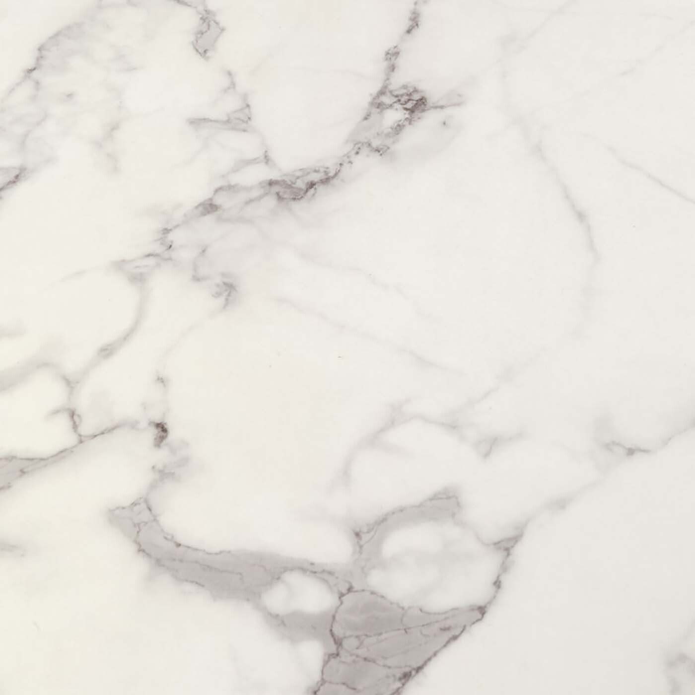 Table Schickeria effet marbre blanc et noire Kare Design