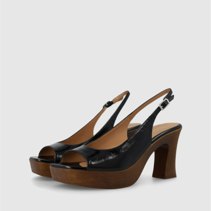 SANDALIAS NEGRAS GIN4510