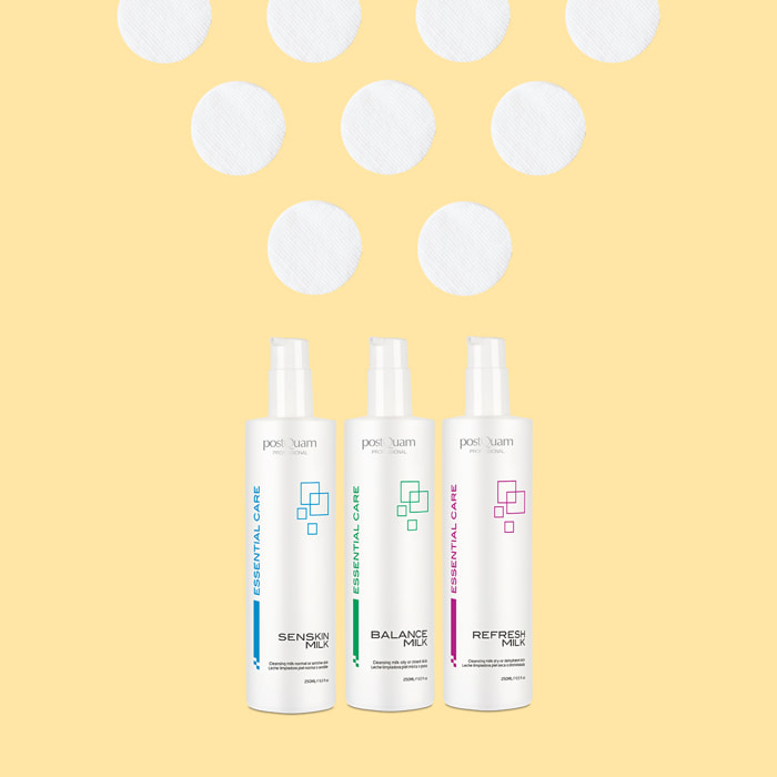 Lait nettoyant peau mixte ou grasse 250 ml.