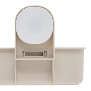 Étagère d'angle 1 niveau pour douche Easibath beige