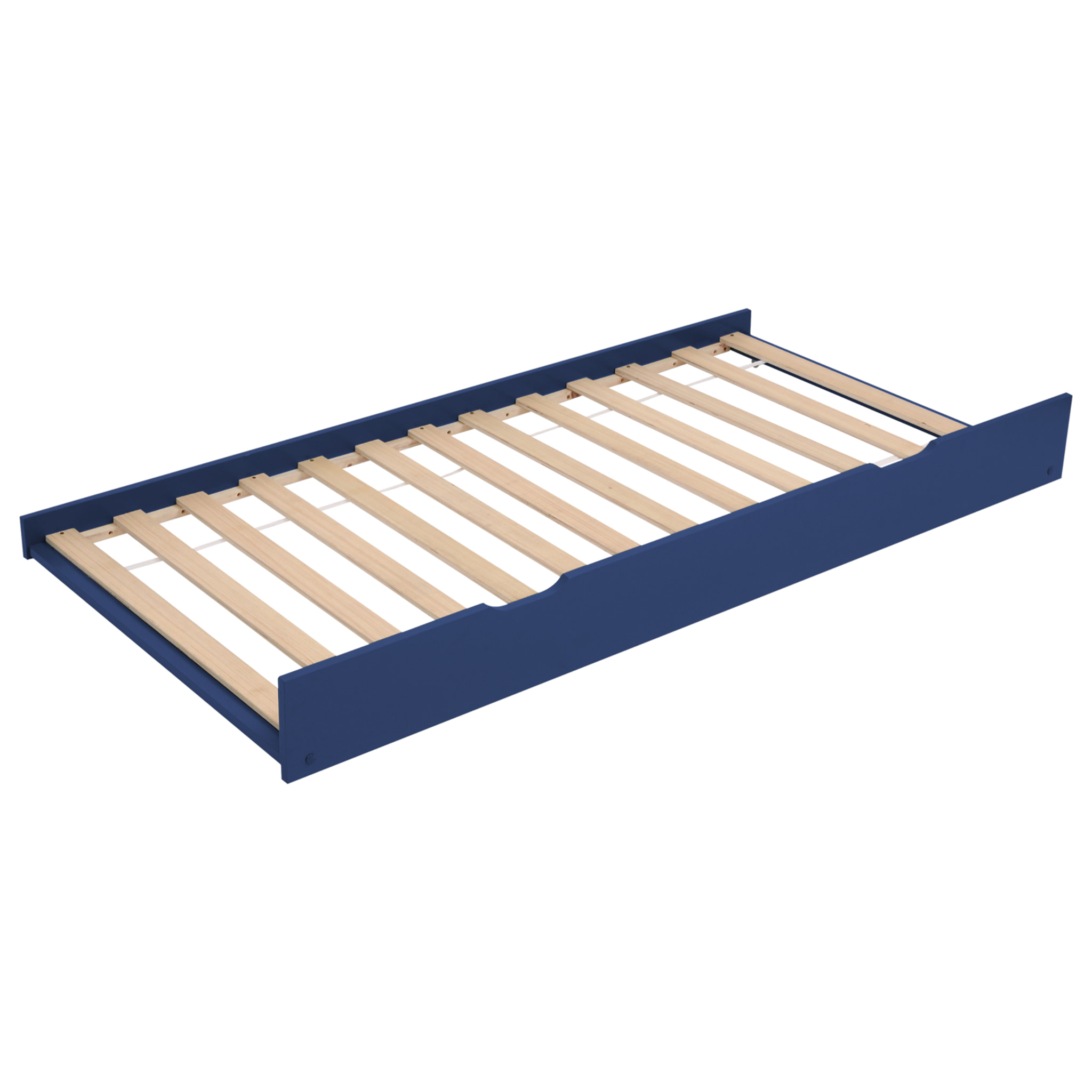 Lit gigogne pour enfant 190x90cm bleu foncé ADAM