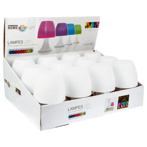 Lampe outdoor "Dokk" - multicolore H19 cm