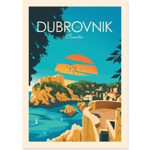Affiche - Dubrovnik - Studio Inception
