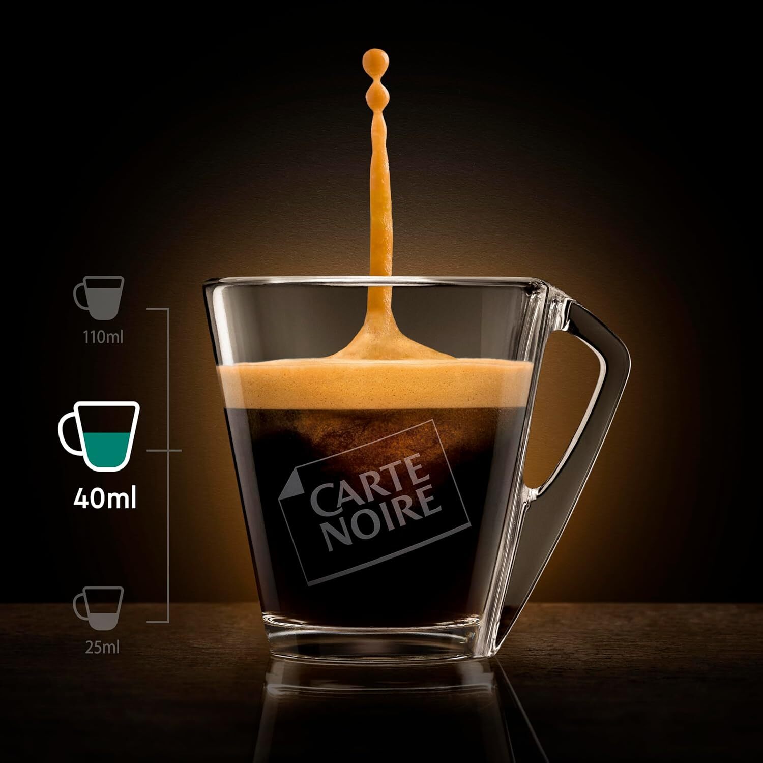 Capsules Compatibles Nespresso Espresso demi-cafeiné n°6 x30