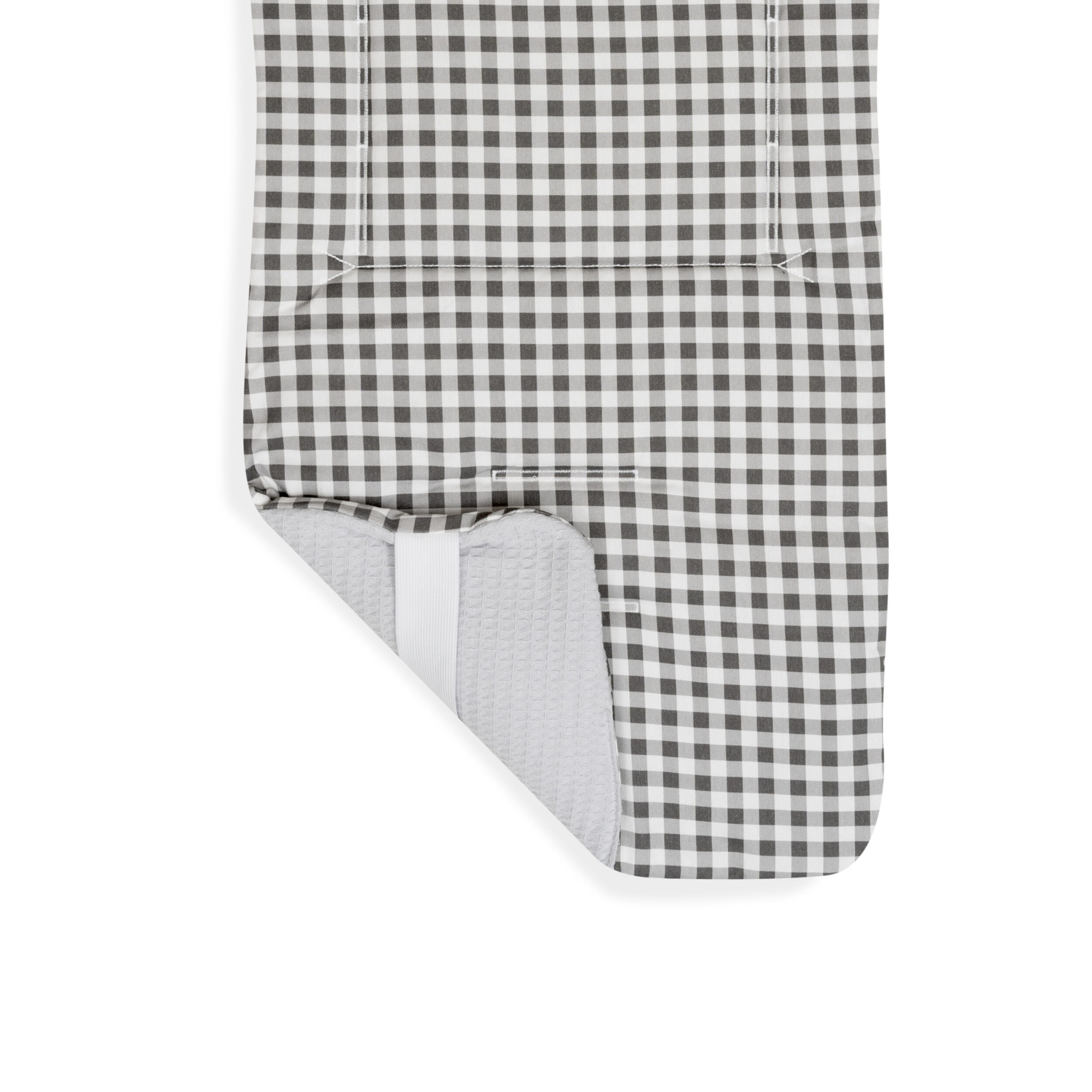 Colchoneta Silla de Paseo Universal Reversible línea Don Algodón Vichy y Nido de Abeja