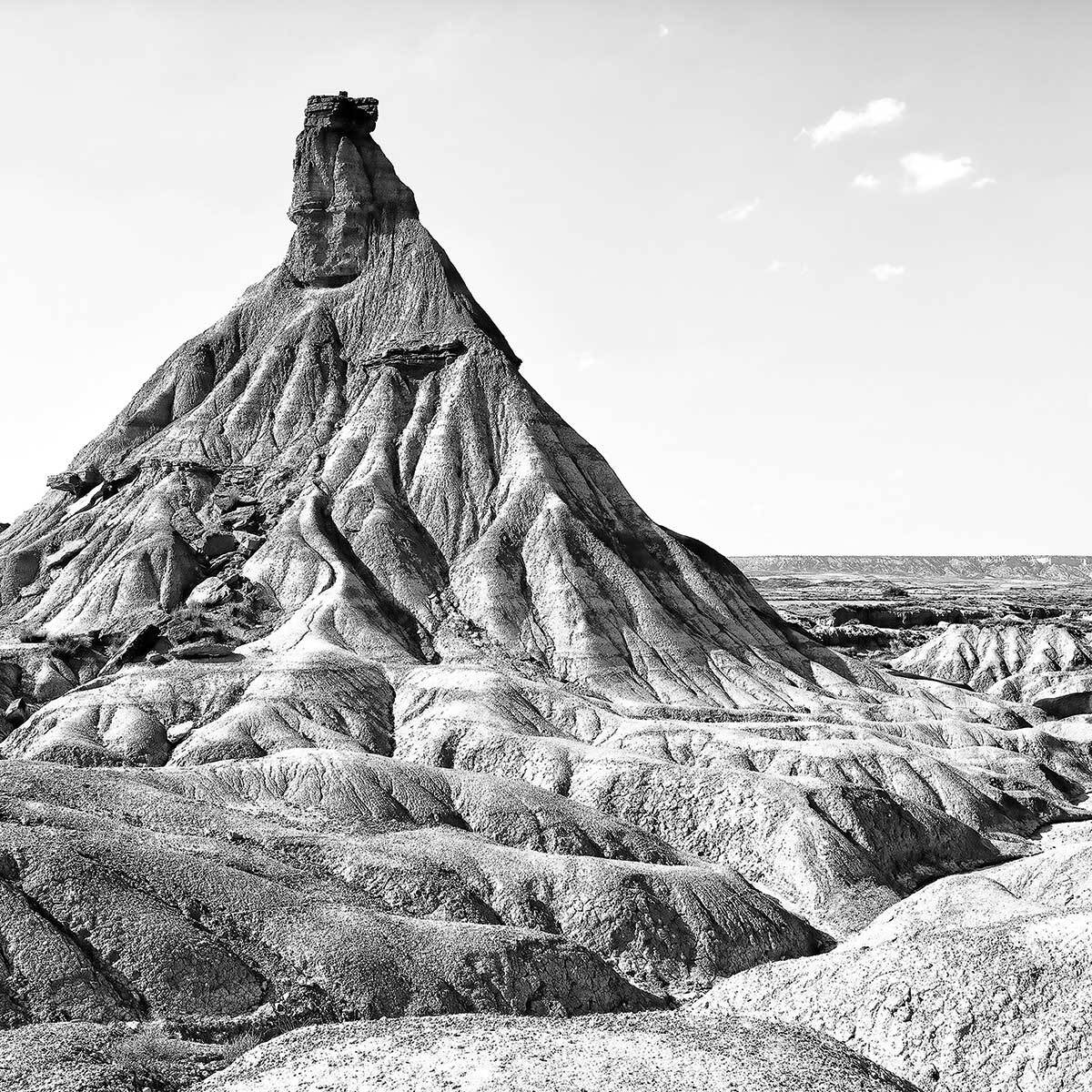 Affiche  piton de los bardenas Affiche sous cadre bois