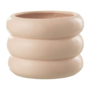 J-Line cache-pot Anneau - ciment - beige - medium - Ø 20.5 cm