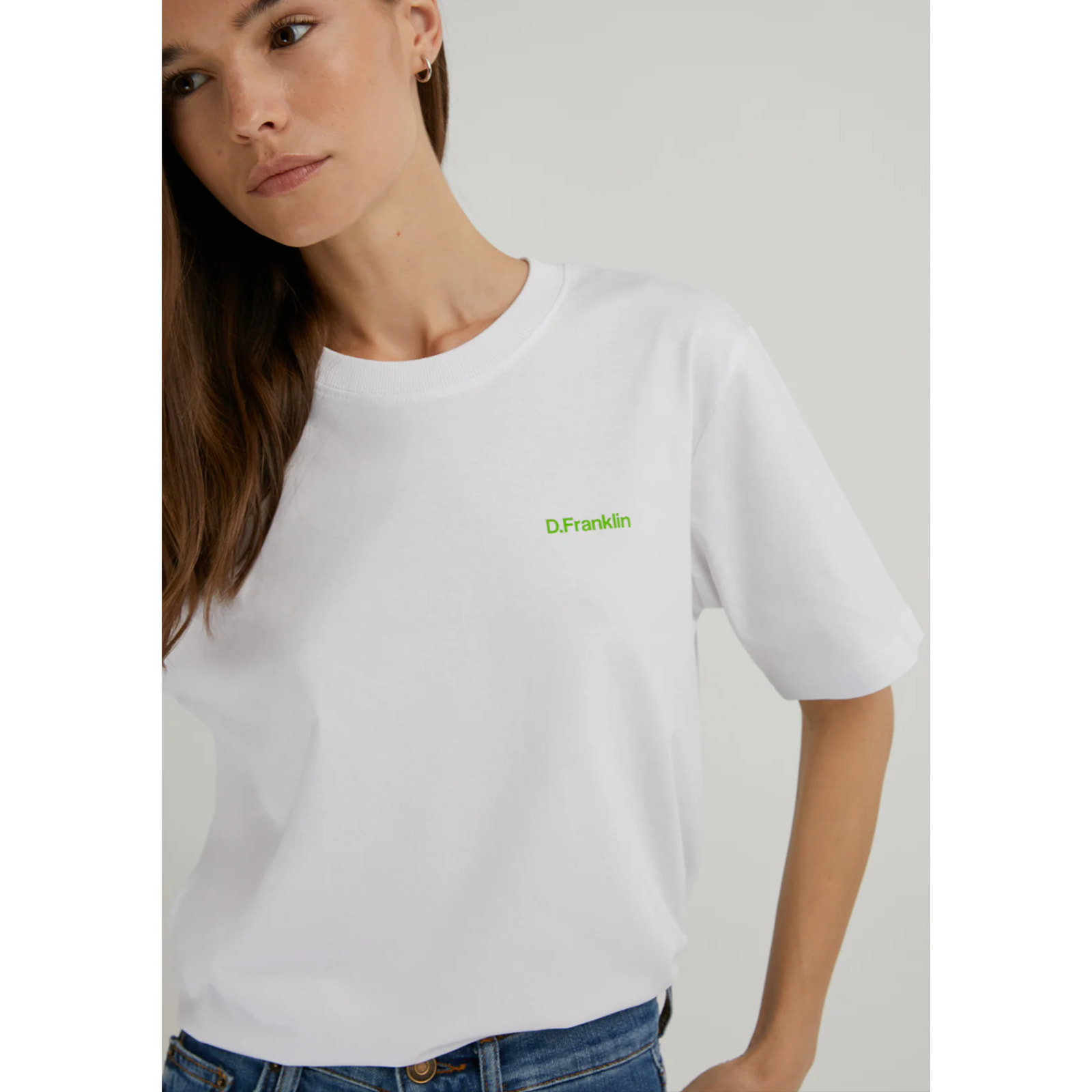 Social Club T-Shirt White / Green