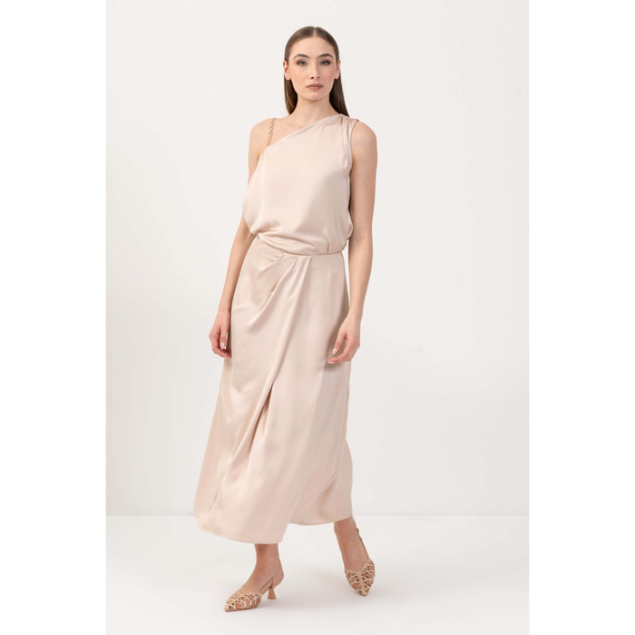 Kocca - Gonna midi con piega Donna