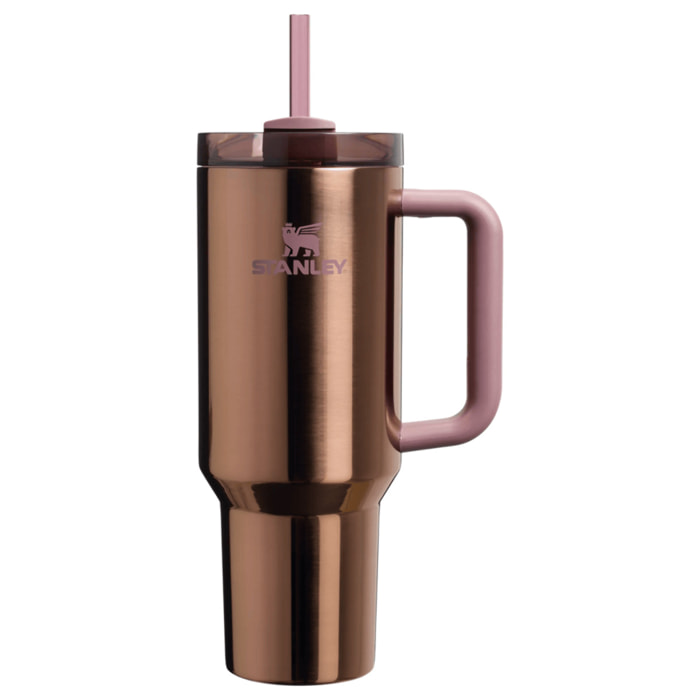 Borraccia Termica Con Cannuccia - 1,18L - QUENCHER® H2.O FLOWSTATE™ TUMBLER - Polished Rose Gold