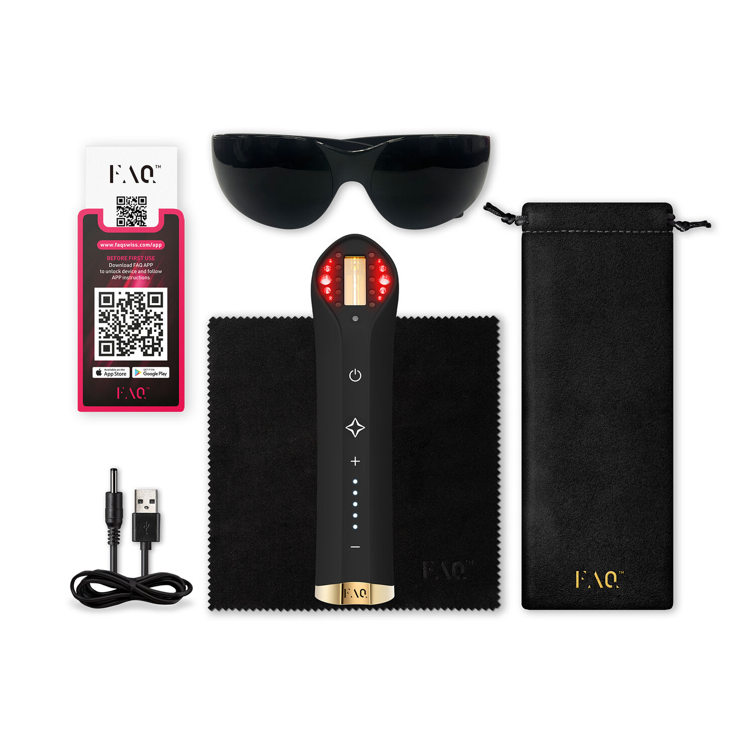 FAQ™ 502 - Appareil Avancé de Rajeunissement Cutané à Lumière Rouge à Spectre Complet