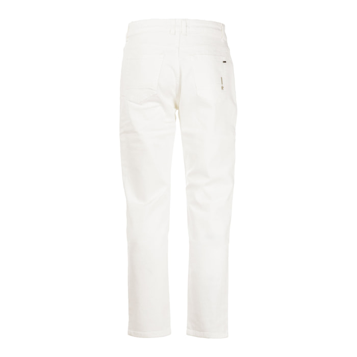 REIGN pantalone uomo bianco