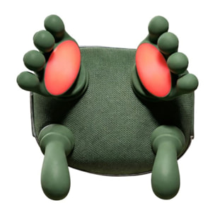 Appareil de massage Shiatsu épaules et nuque Vert Herzberg HGMSG30