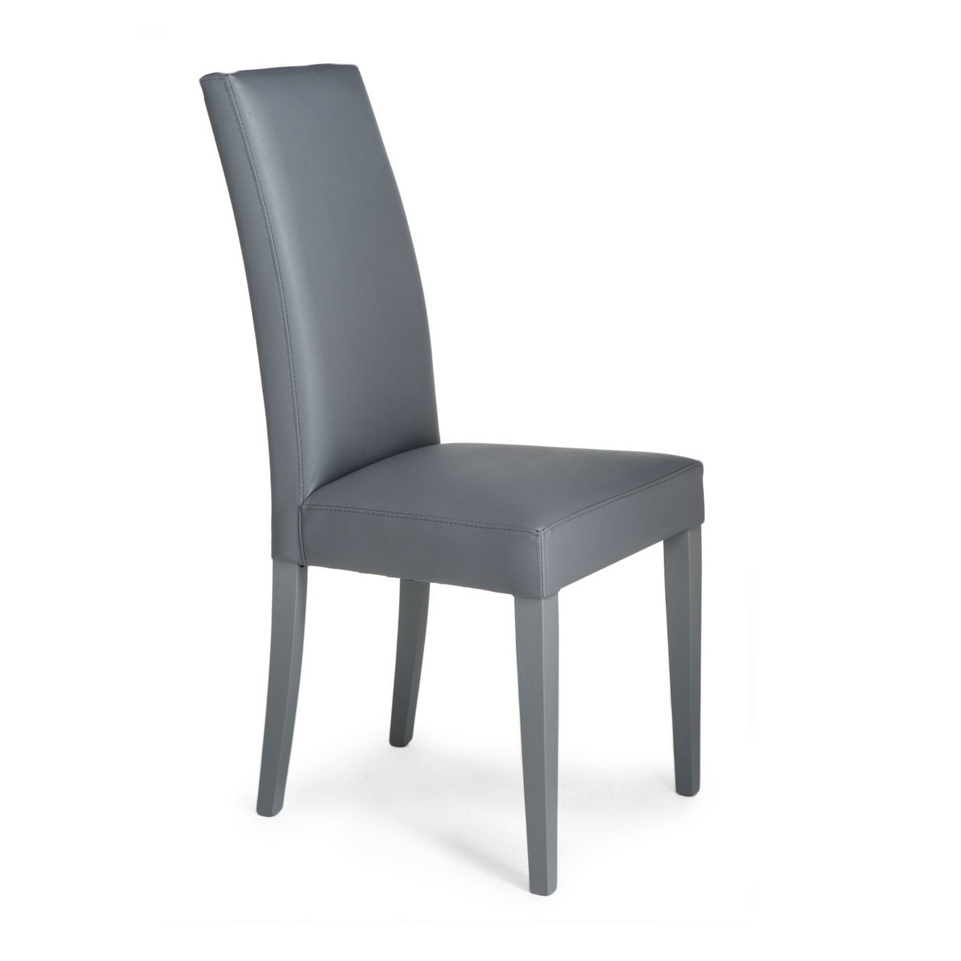 Tomasucci Lot de 2 Chaises JENNY GREY Gris