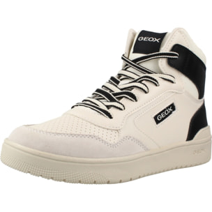 Zapatillas Niño de la marca GEOX  modelo J56LQA 05422 BLANCO