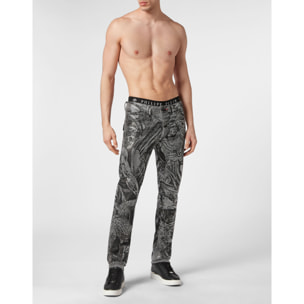 PHILIPP PLEIN Jeans Straight Cut TATTOO