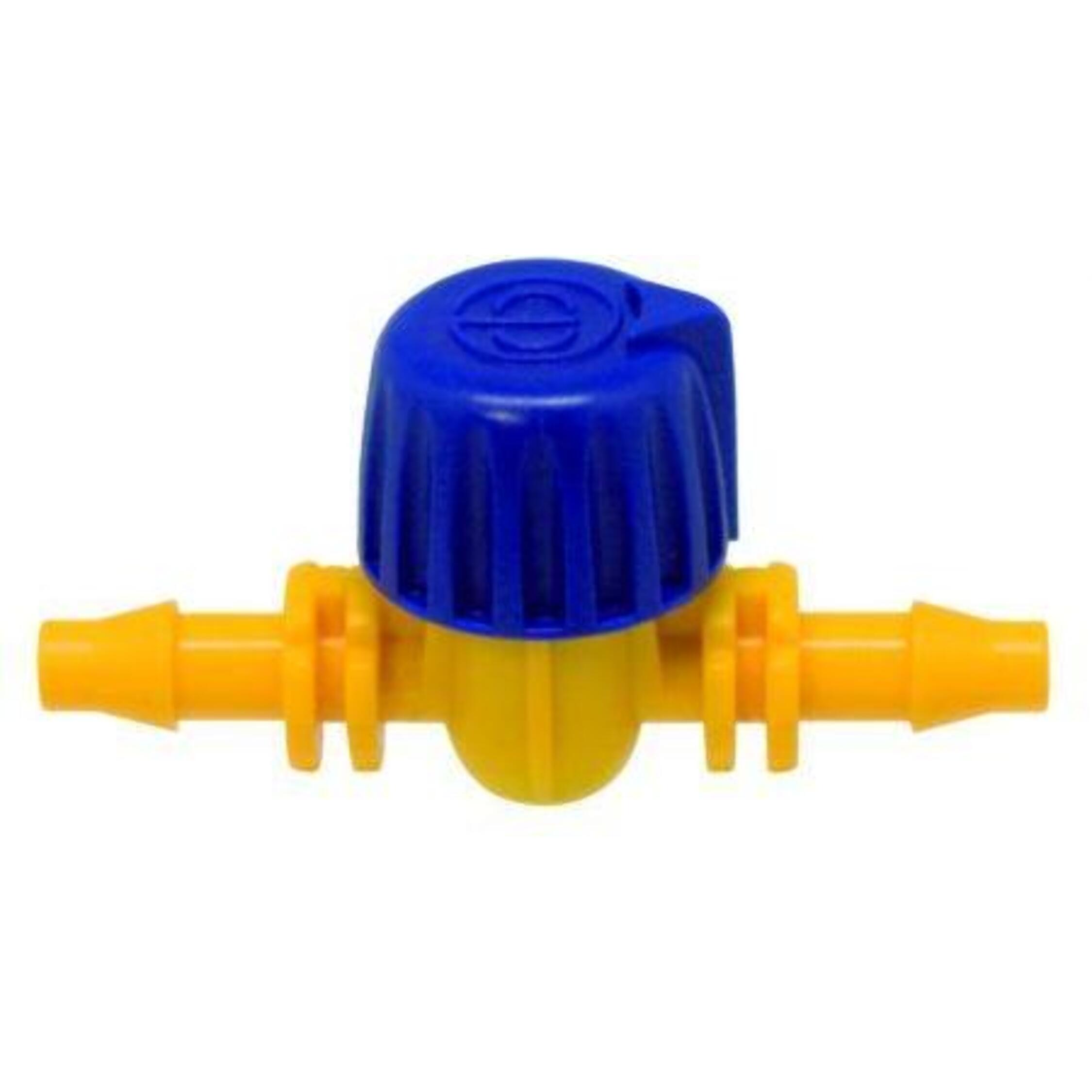 PLANETA HUERTO | Válvula de Cierre Microtubo 4 mm 3 Unidades – Pequeñas y Eficaces para Control del Flujo de Agua