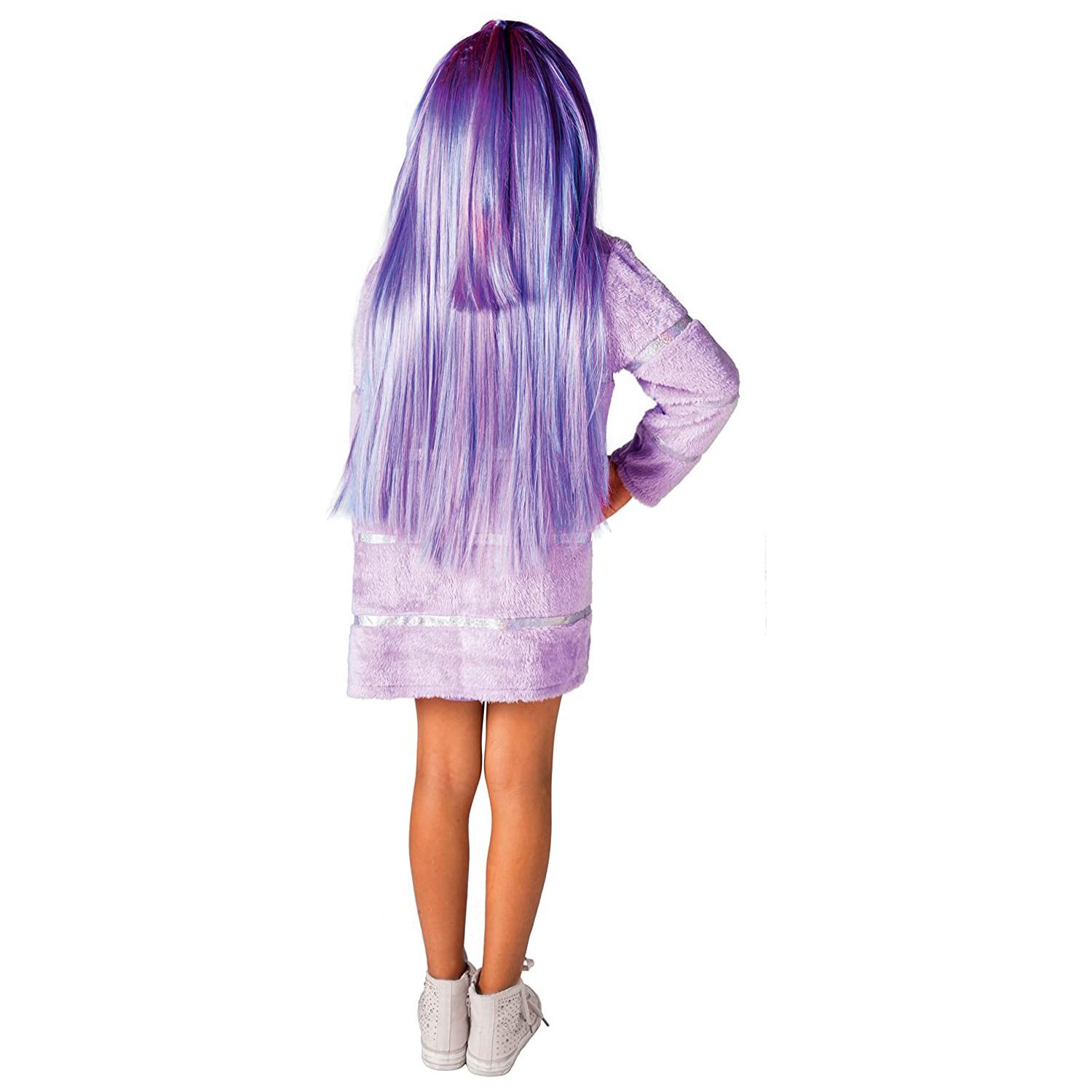 Costume Carnevale Travestimento Bambina Rainbow High Violet Willow