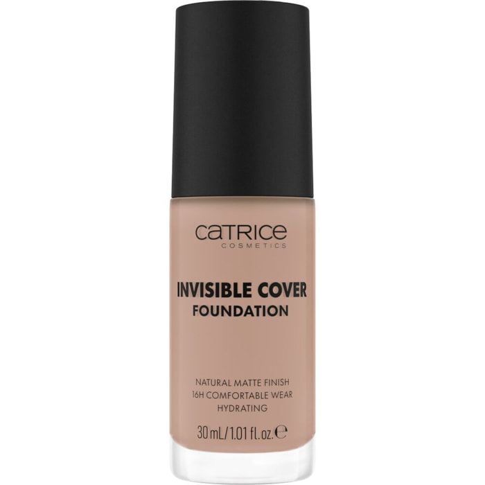 Invisible Cover Foundation - Fond de Teint Couvrant Invisible Fini Mat 30ml