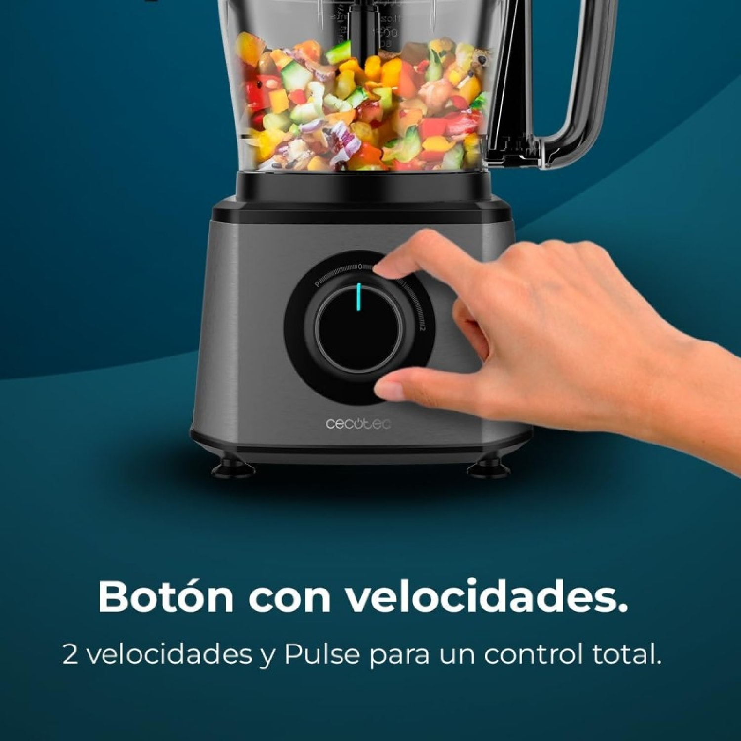 Cecotec Food procesor Procesador de alimentos Paprika 2000 Full