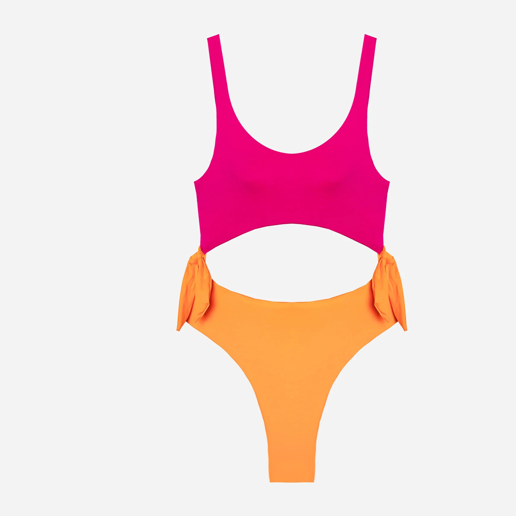 Bañador de mujer multiposición bicolor