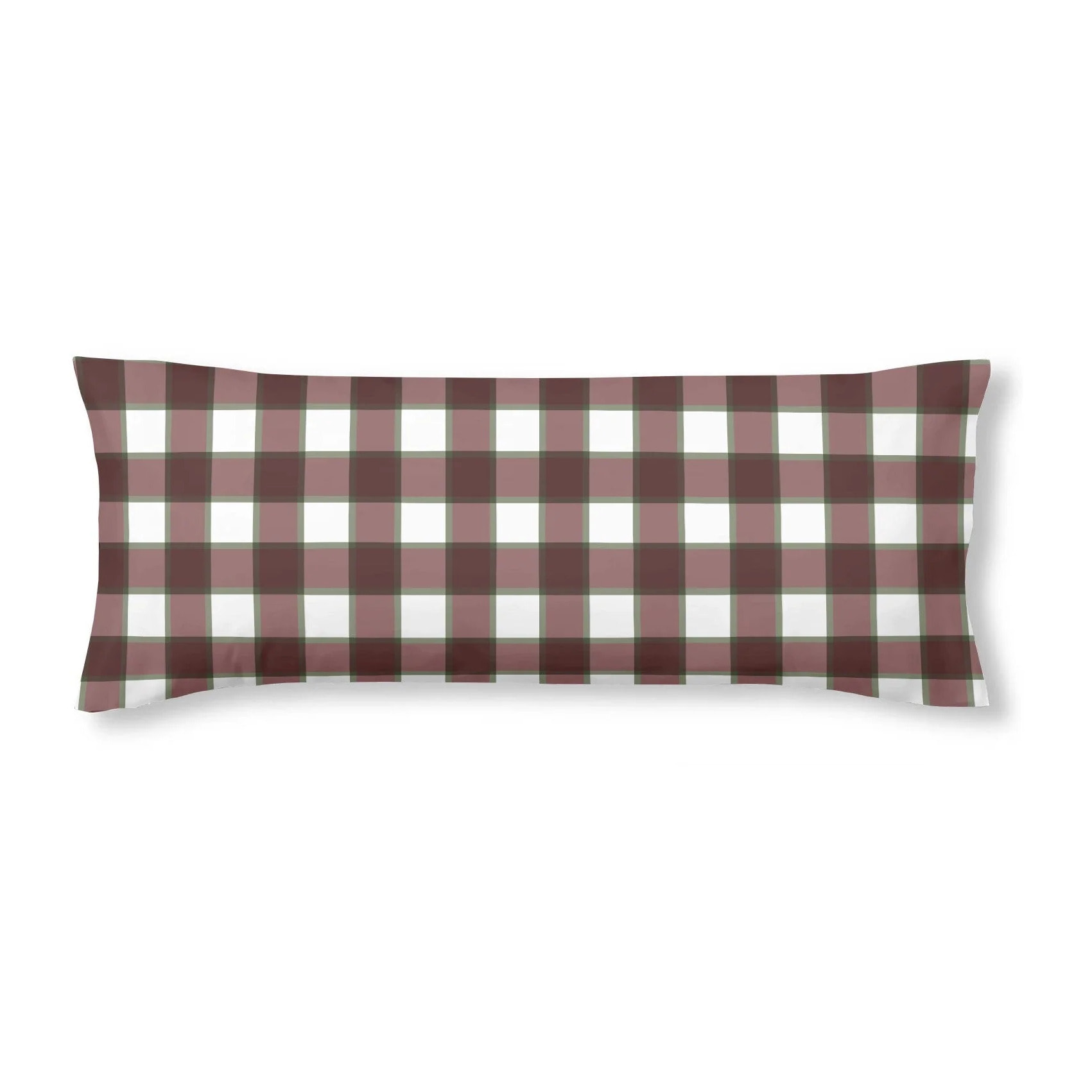 Taie d'oreiller 100% coton Xmas Vichy Grande