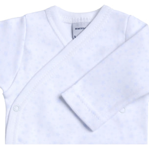 Body bebé manga larga cuello puntilla